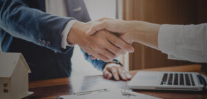 Photo of a hand shake
